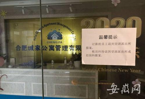 合肥房东最新爆料信息